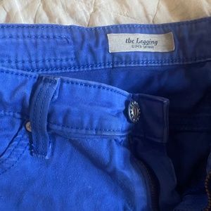 AG Blue Skinny Jeans
